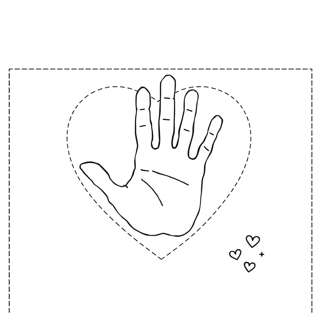 Szablon kartki do wydruku - Szablony - Dzień Seniora