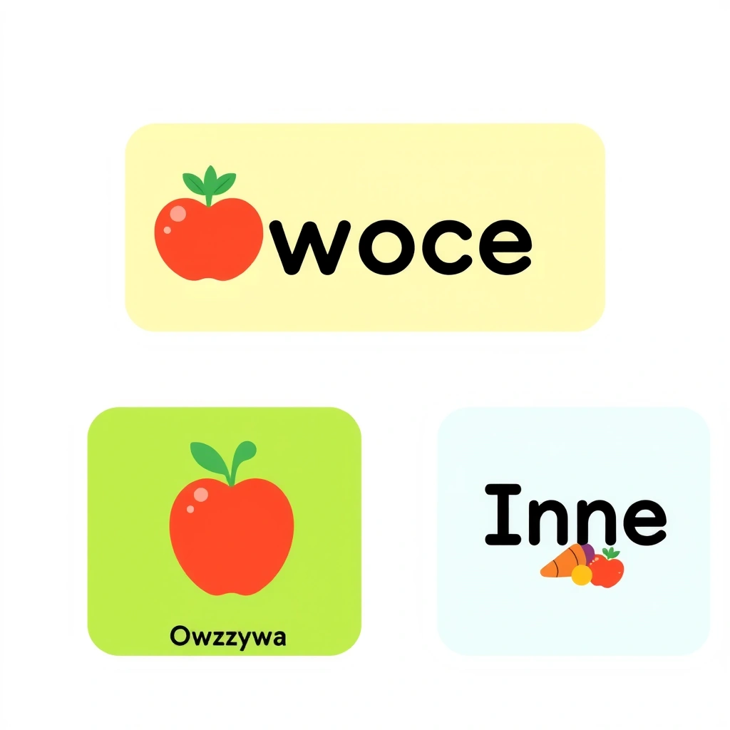 Etykiety na koszyki - Szablony - Zdrowe Jedzenie