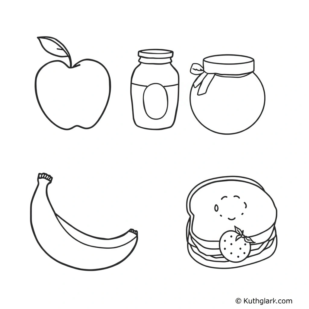 Karty skarbów - czarno-białe kontury do kolorowania - Kolorowanki - Dzień Misia