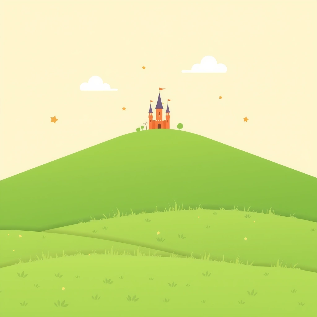 Mini scenka tła do zabawy - Szablony - Bajkowe Postacie