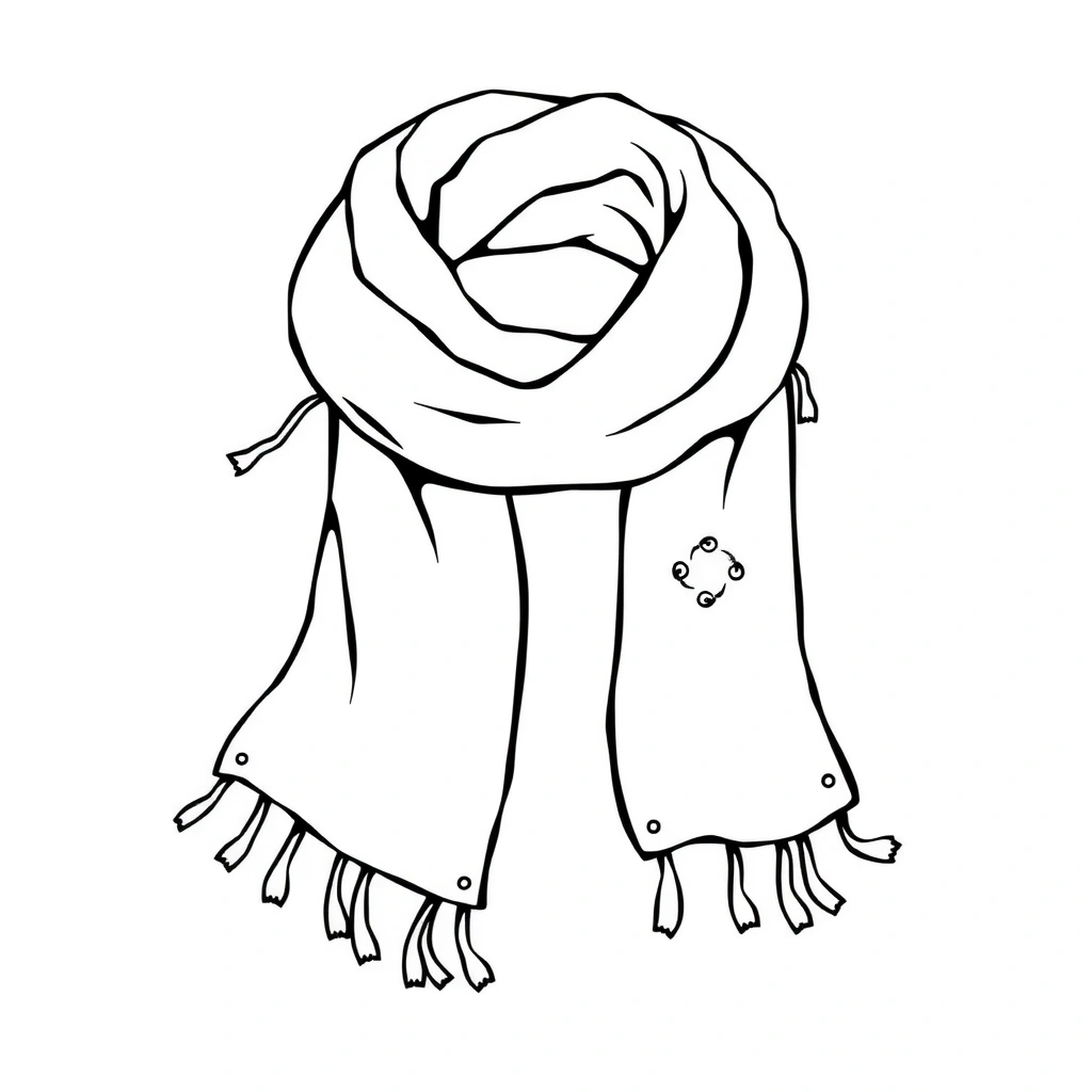 Kolorowanka: Chusta do tańca - Kolorowanki - Dzień Seniora