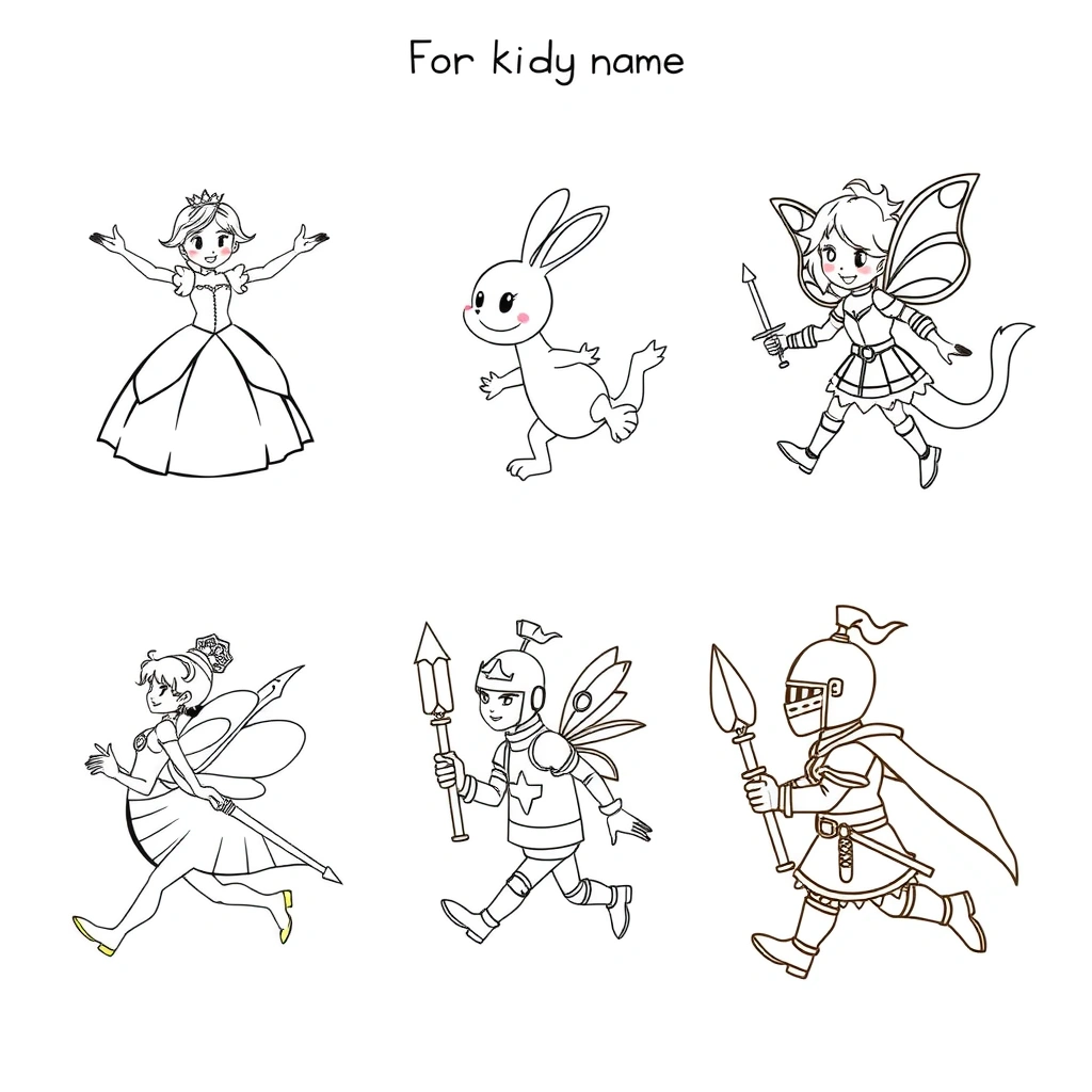 Kolorowanki: postacie - Kolorowanki - Bajkowe Postacie