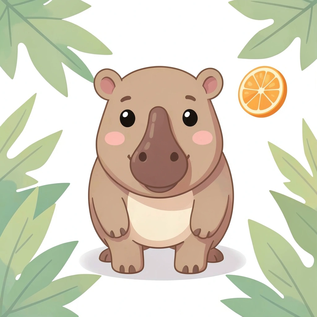 Obrazek tapira - Materiały - Światowy Dzień Tapira