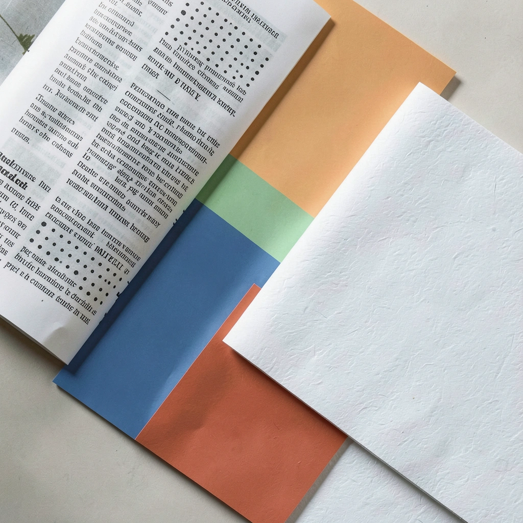 Zbliżenia papierów — tekstury do dotyku - Materiały - Światowy Dzień Wolności Prasy