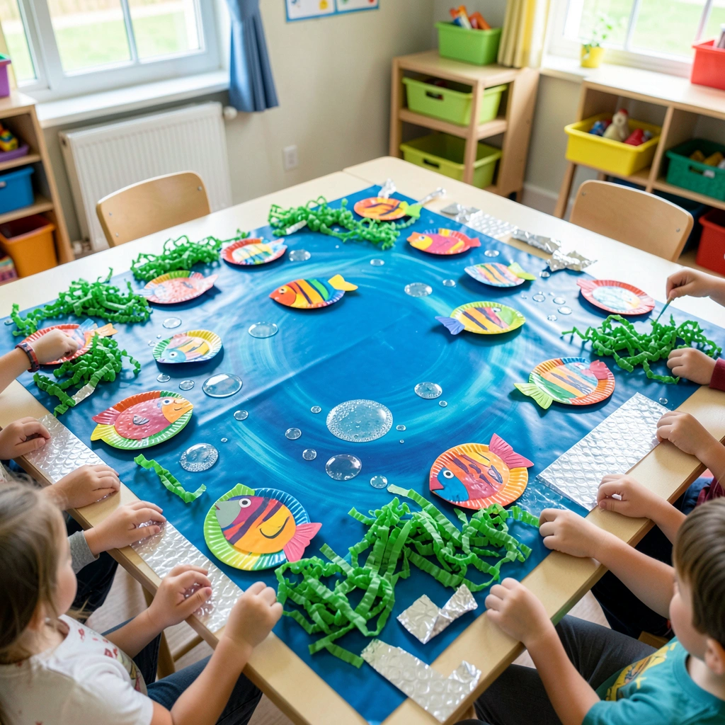 Wspólny ocean — aranżacja wystawki - Materiały - Światowy Dzień Tuńczyka