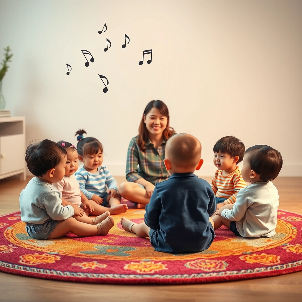 Chwila wyciszenia — krąg na dywanie - Materiały - Pierwszy dzień w żłobku