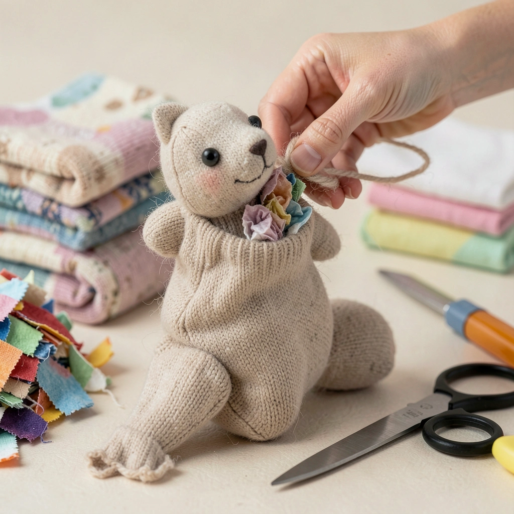 Joey z skarpetki — zbliżenie - Materiały - Światowy Dzień Kangurowania