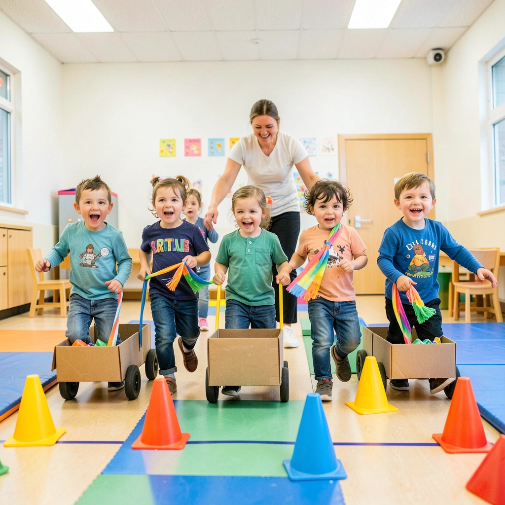 Zdjęcie: Parada śmieciarek — ruch w przestrzeni - Materiały - Dzień Pracownika Gospodarki Komunalnej