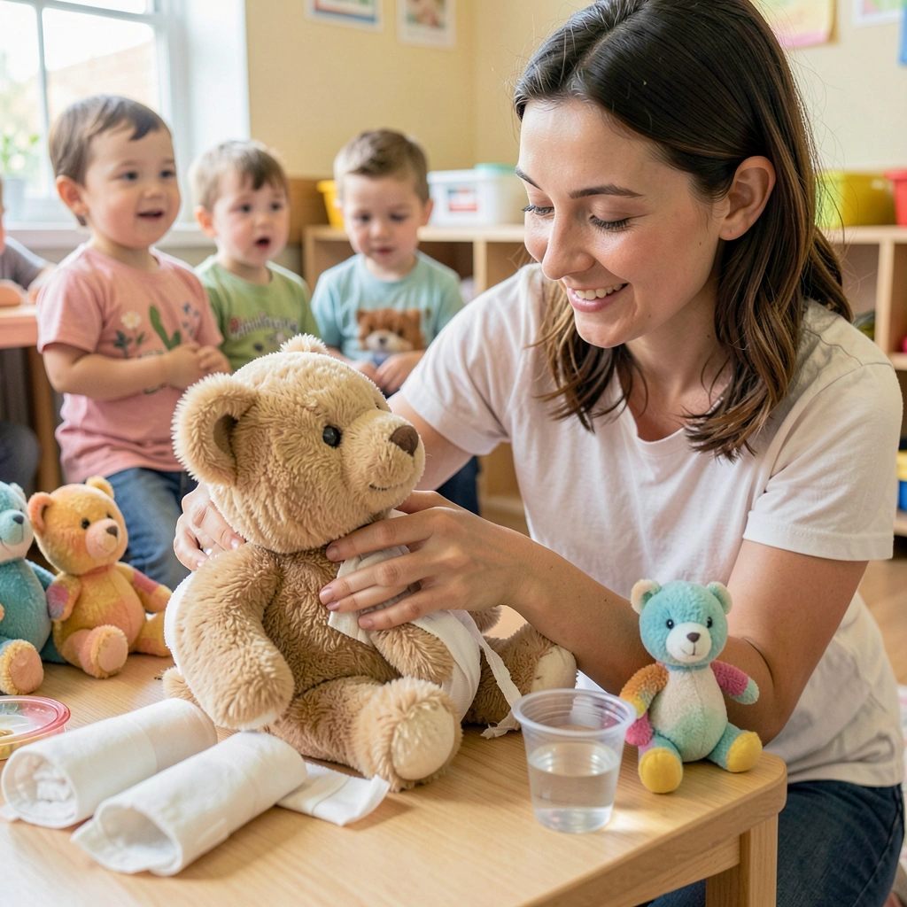 Scena: Pomagamy misiowi — role-play - Materiały - Światowy Dzień Czerwonego Krzyża