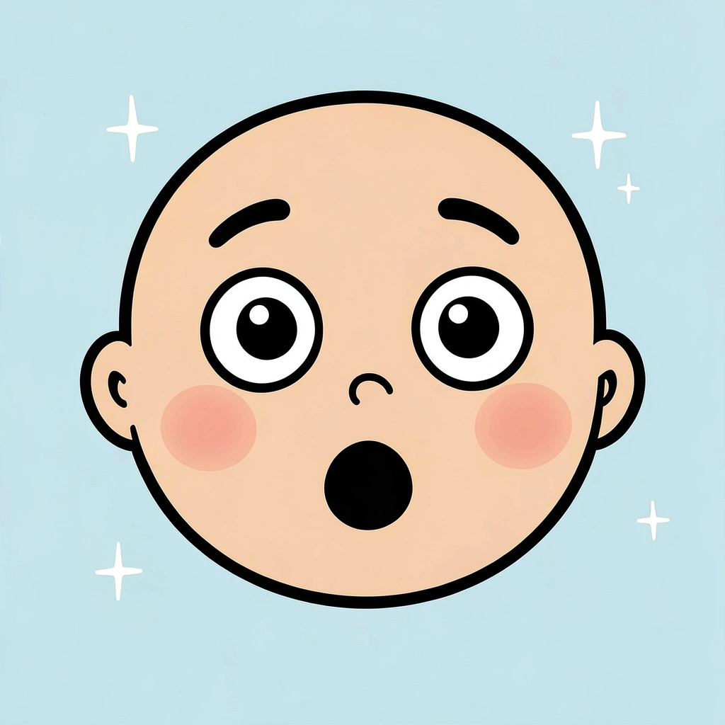 Karta emocji — Zdziwienie - Szablony - Światowy Dzień Pieczenia