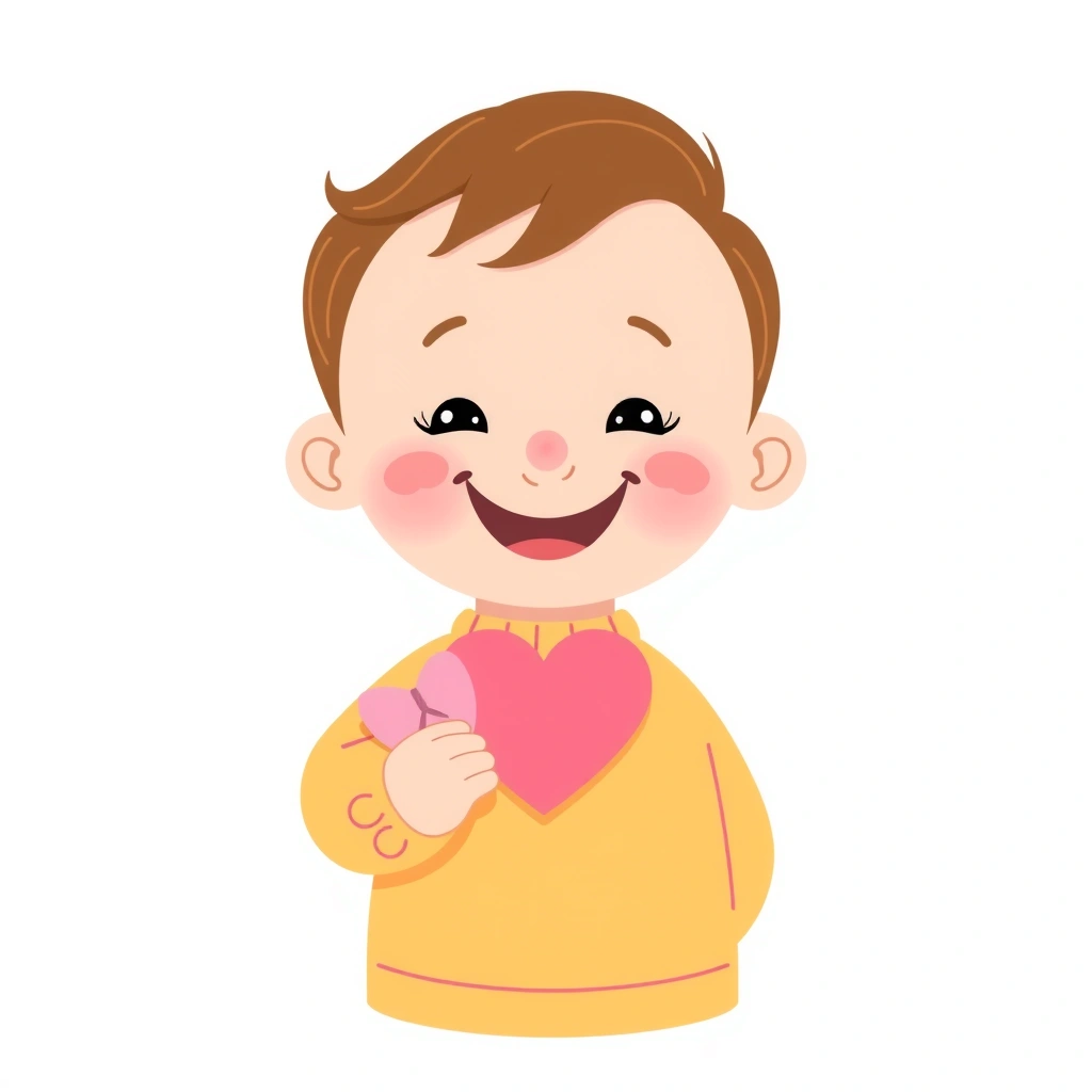 Ilustracja Dziecka — pacynka - Materiały - Dzień Babci