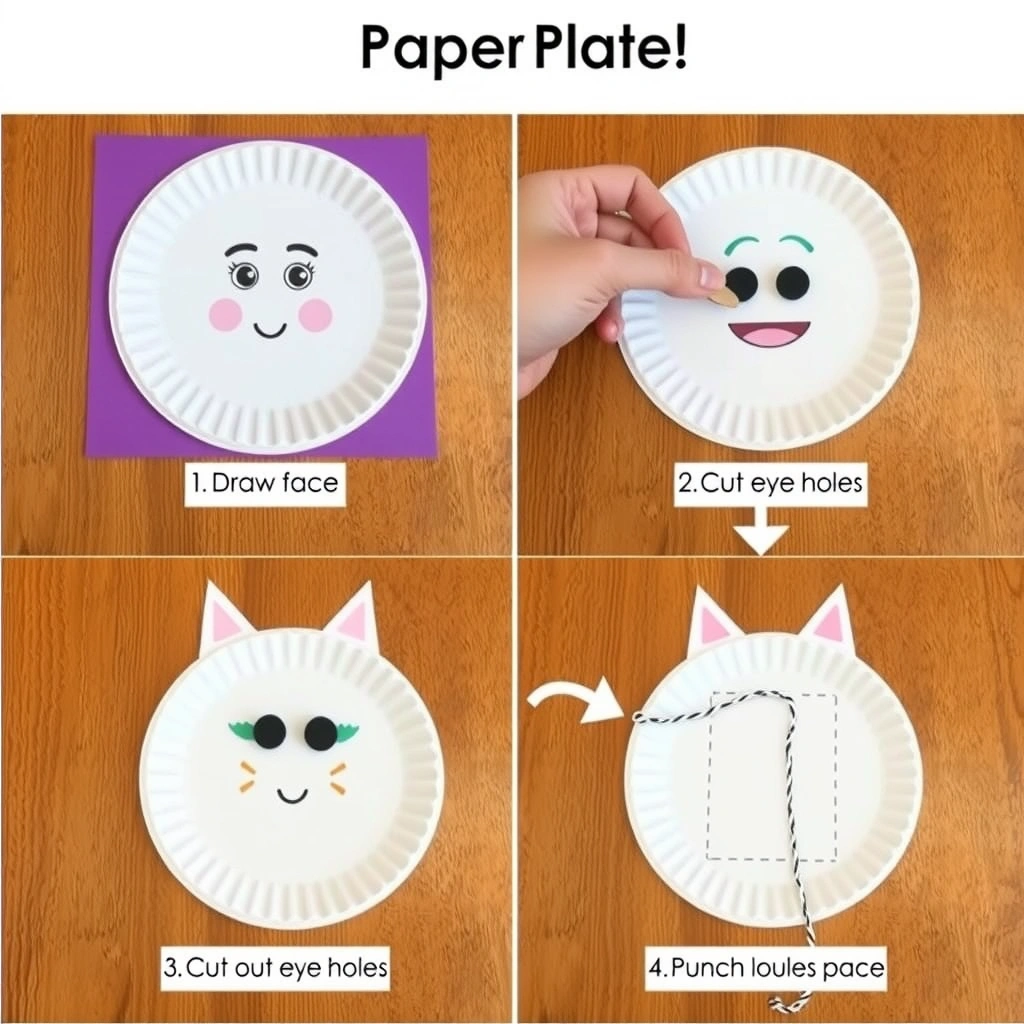 Instrukcja krok po kroku: Tworzenie maski - Szablony - Dzień Uśmiechu