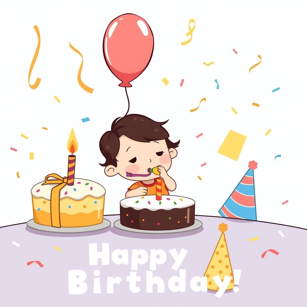 Ilustracja do opowiadania — przyjęcie urodzinowe (scena) - Materiały - Dzień Dziecka