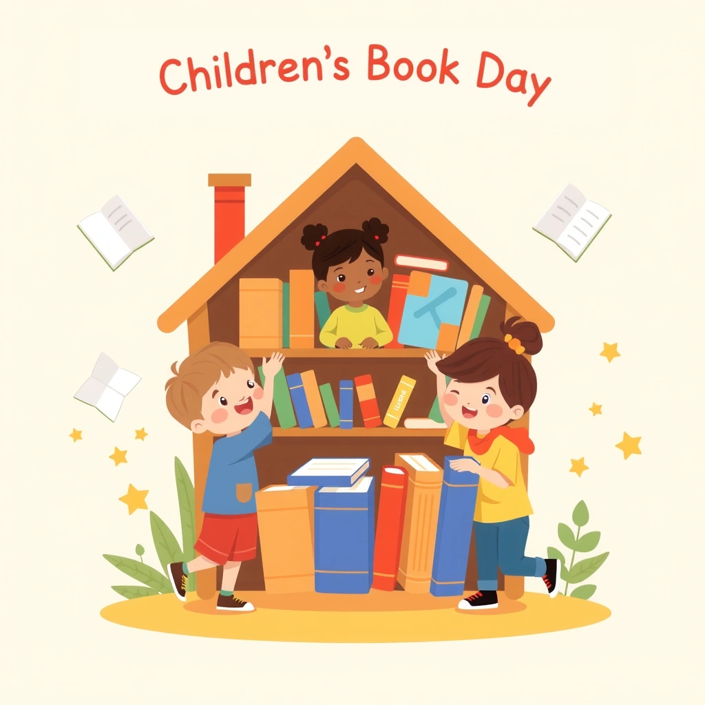 Plakat — Dzień Książki dla Dzieci - Materiały - Dzień Książki dla Dzieci