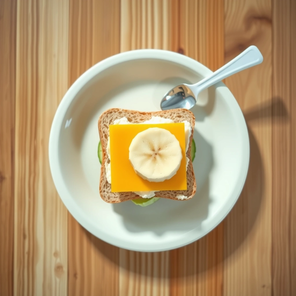 Zdjęcie przykładowej 'klockowej' kanapki — prezentacja - Materiały - Dzień Klocków LEGO