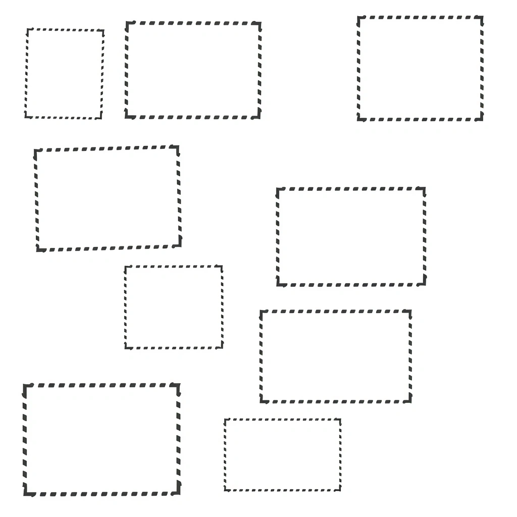 Szablon wykrawacza — kontury do drukowania - Szablony - Dzień Znaczka Pocztowego