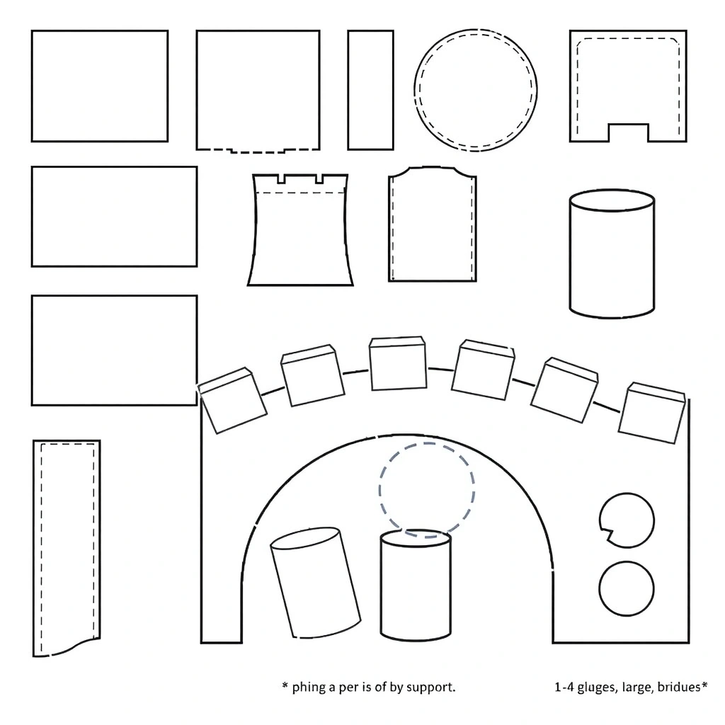 Szablony mostów do wycięcia - Szablony - Dzień Majsterkowicza