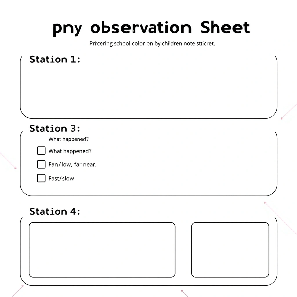 Arkusz obserwacji — porównuj i rysuj - Szablony - Dzień Sportu