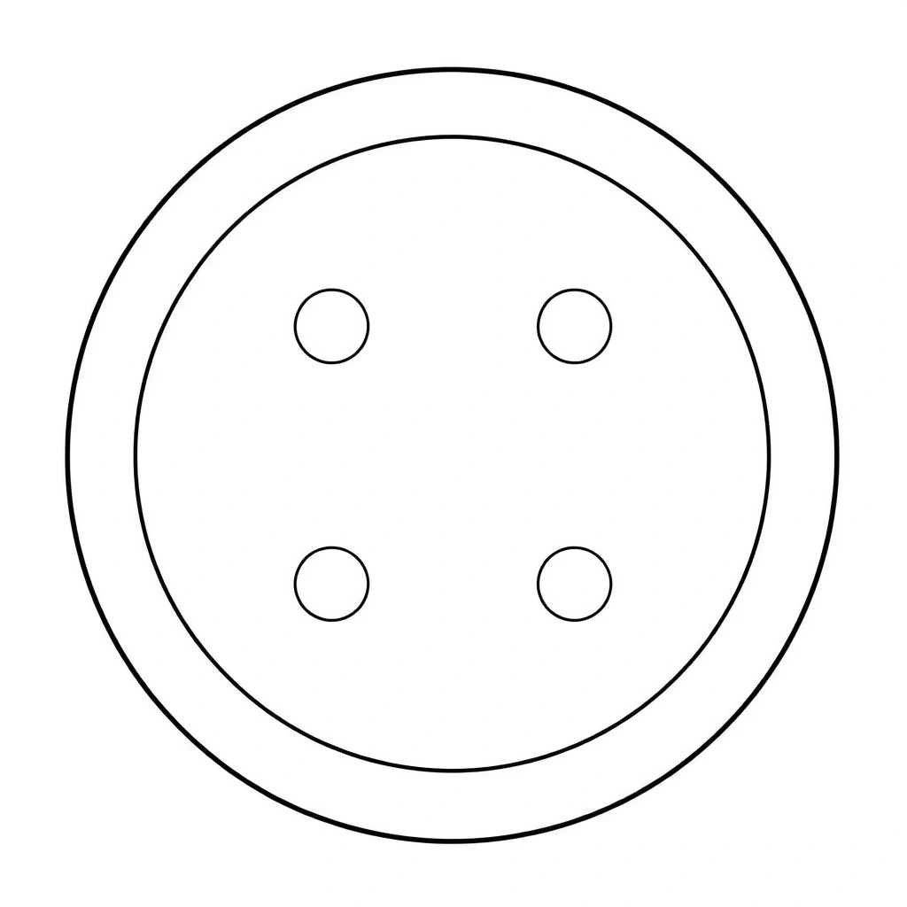 Szablon talerzyka i miejsca na krople (Template) - Szablony - Dzień Pizzy