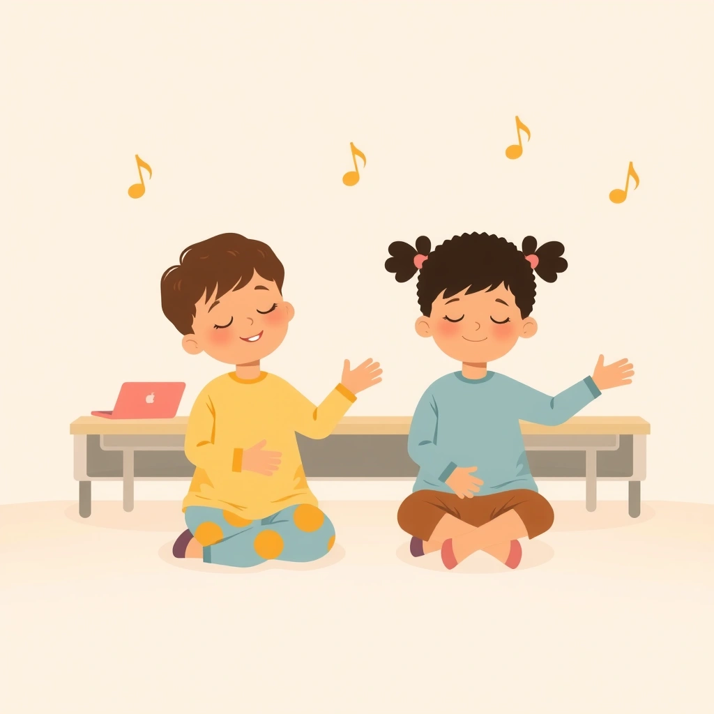 Wyciszenie — kołysanie przy spokojnej muzyce - Materiały - Dzień Tańca