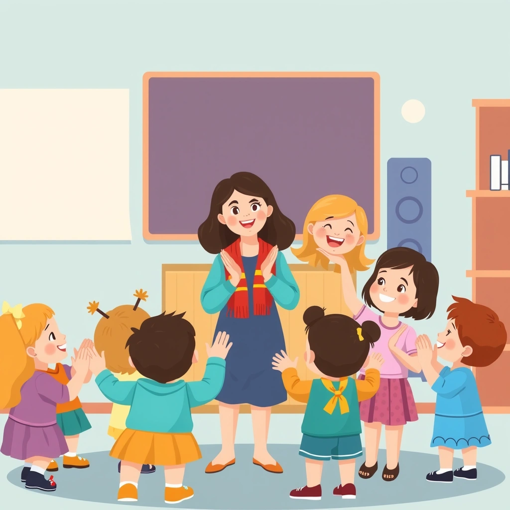 Zakończenie — klaśnięcie rytmu i pożegnanie - Materiały - Dzień Tańca