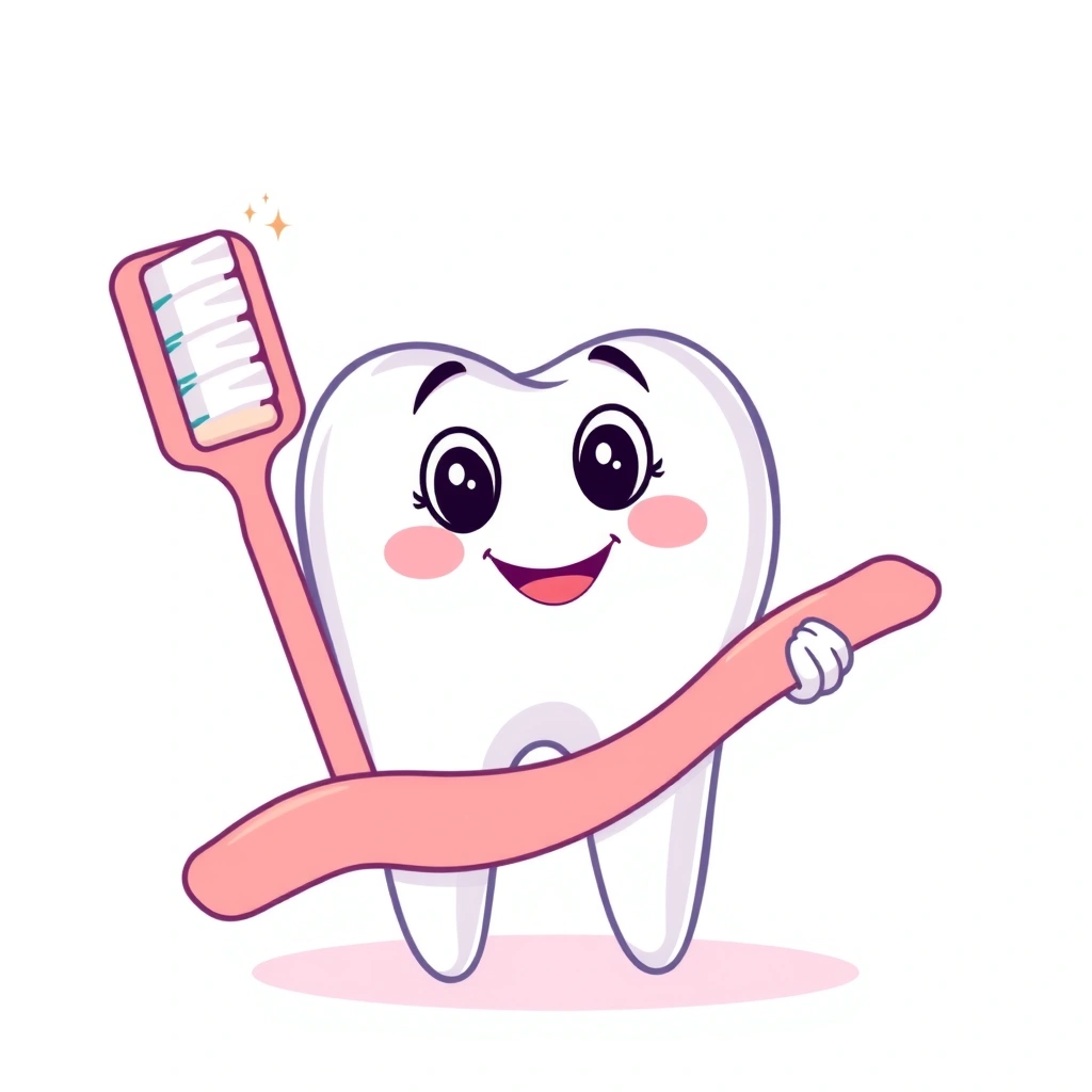 Plakat dużego zęba (demonstracja) - Materiały - Dzień Dentysty