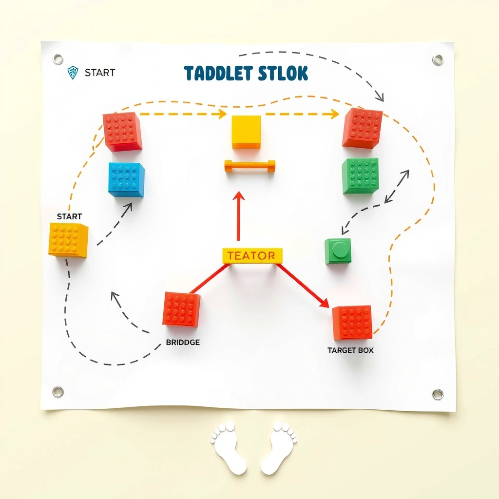 Szablon toru do wydruku — plan sali - Szablony - Międzynarodowy Dzień Lego