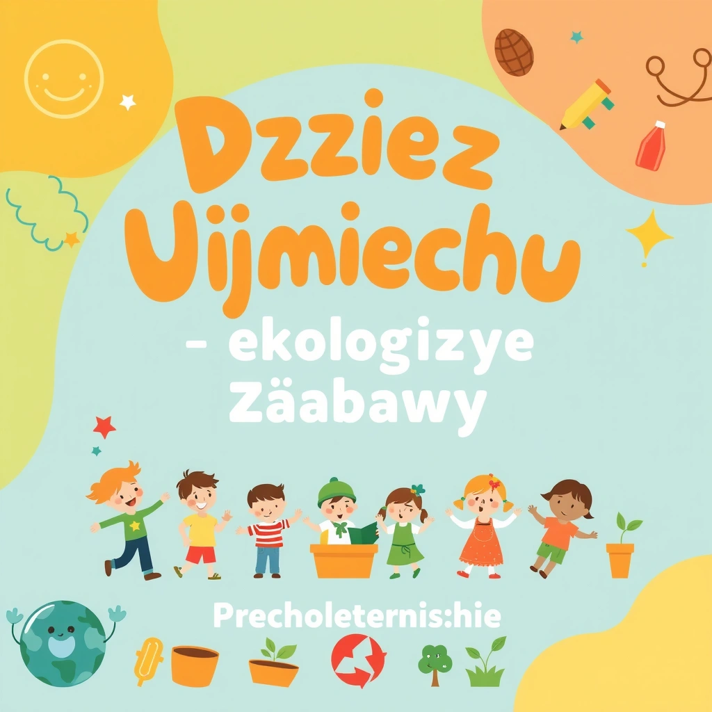 Plakat 'Dzień Uśmiechu — ekologiczne zabawy' - Materiały - Dzień Uśmiechu