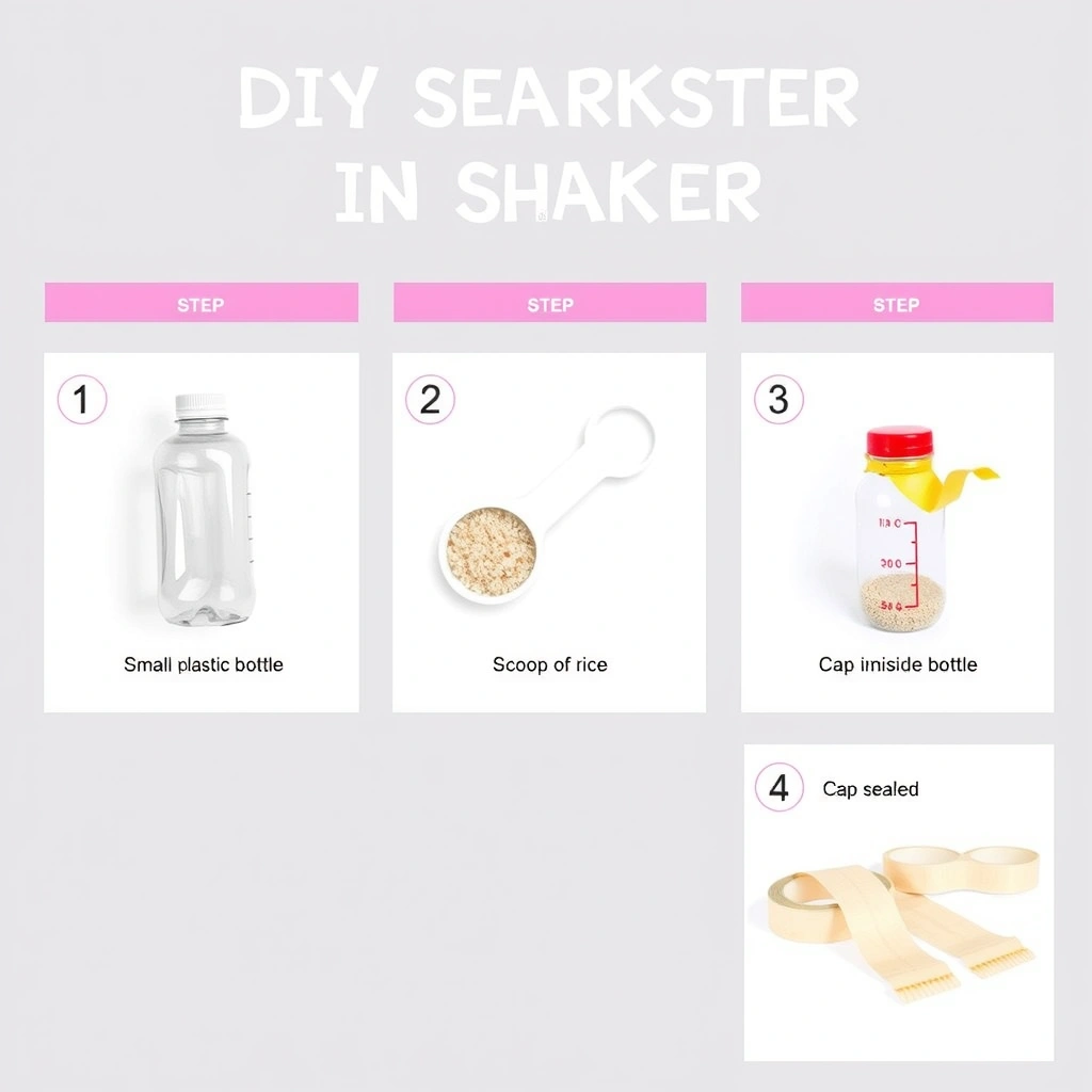 Szablon i instrukcja: prosty shaker (butelka z ryżem) - Szablony - Pierwszy Dzień Zimy