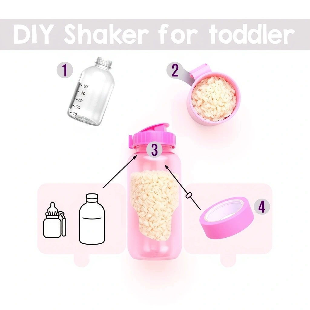 Szablon i instrukcja: prosty shaker (butelka z ryżem) - Szablony - Pierwszy Dzień Zimy