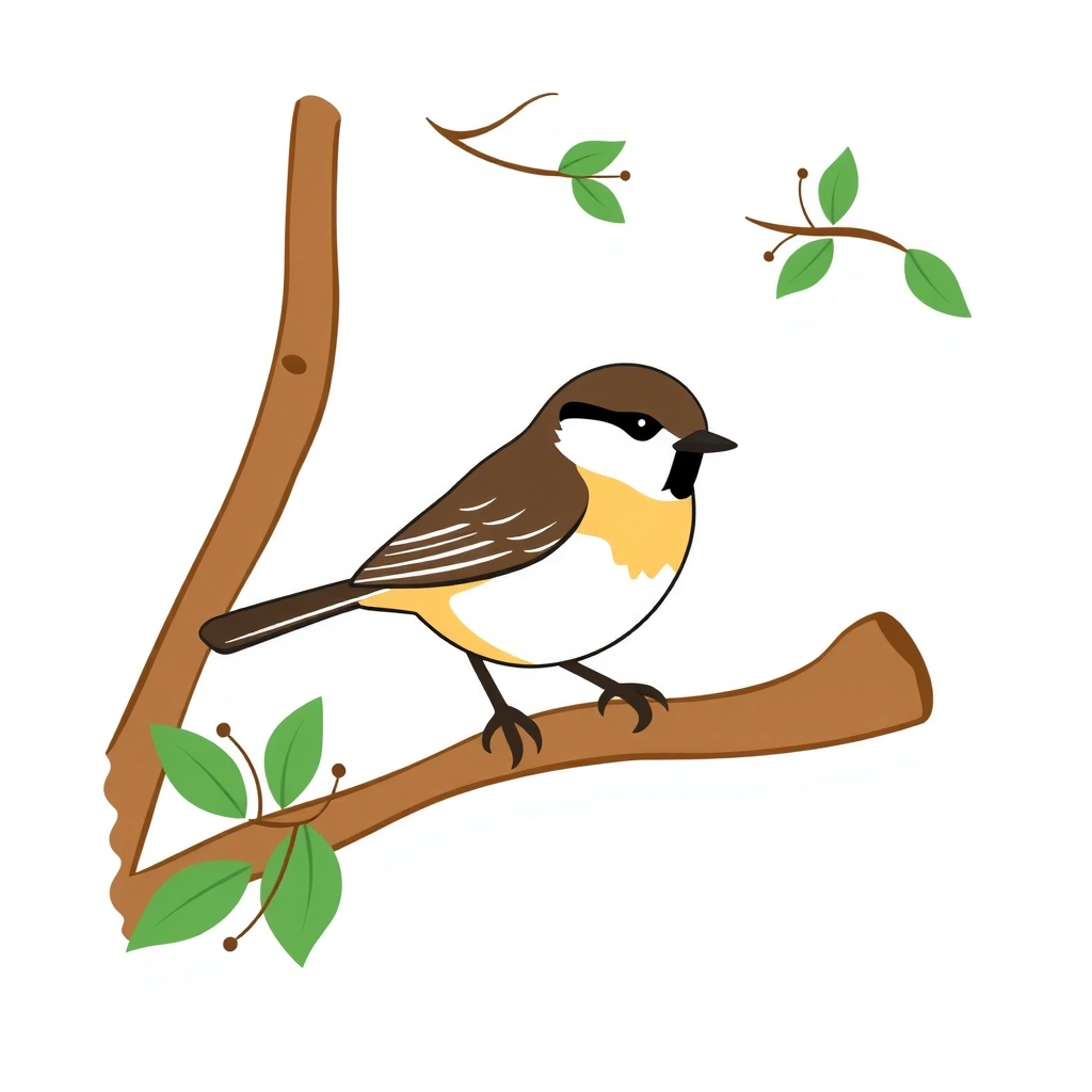 Karta: Ptak — flashcard - Szablony - Dzień Lasu