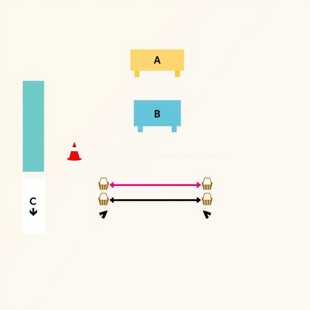 Plan rotacji stacji (widok z góry) - Szablony - Dzień Soku