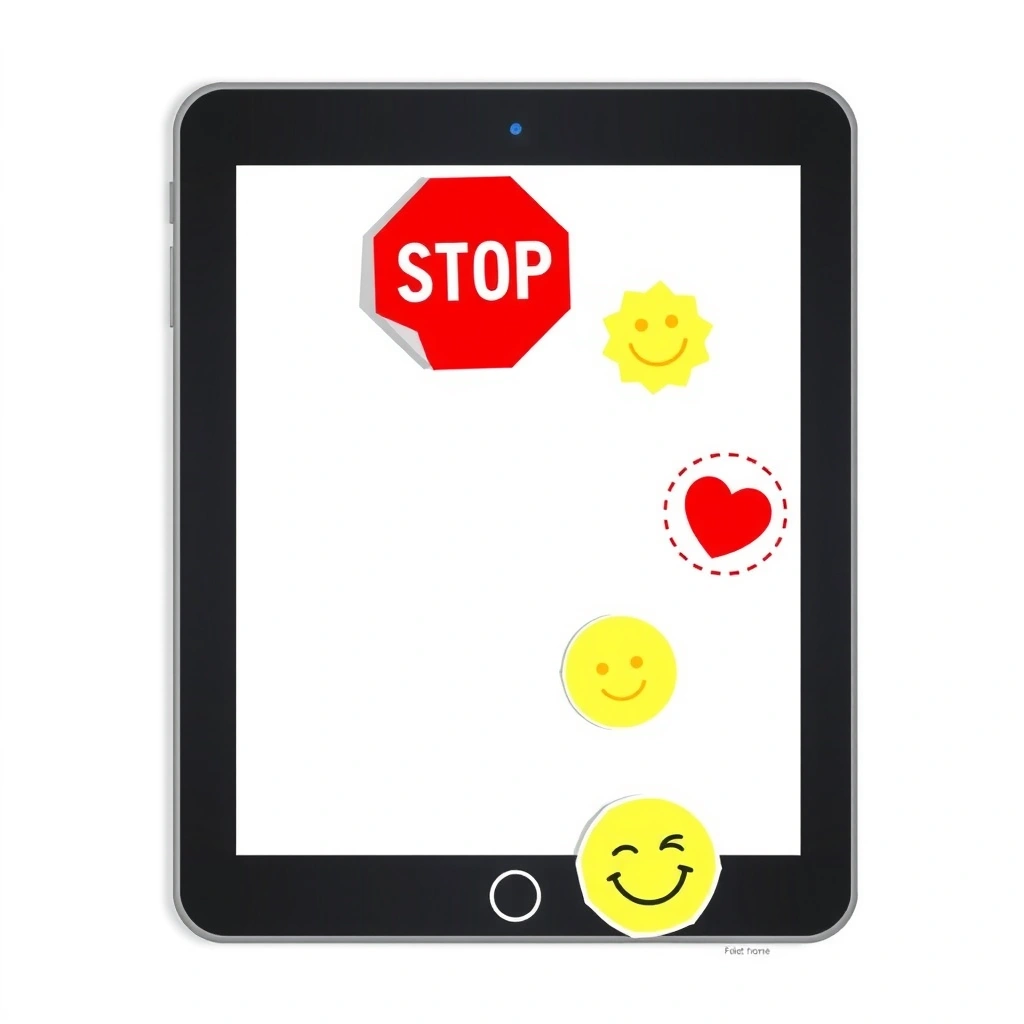 Mapa rozmieszczenia naklejek — pomoc dla dzieci - Szablony - Dzień Bezpiecznego Internetu