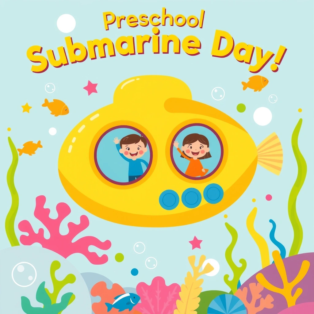 Plakat: Dzień Łodzi Podwodnej - Materiały - Dzień Łodzi Podwodnej