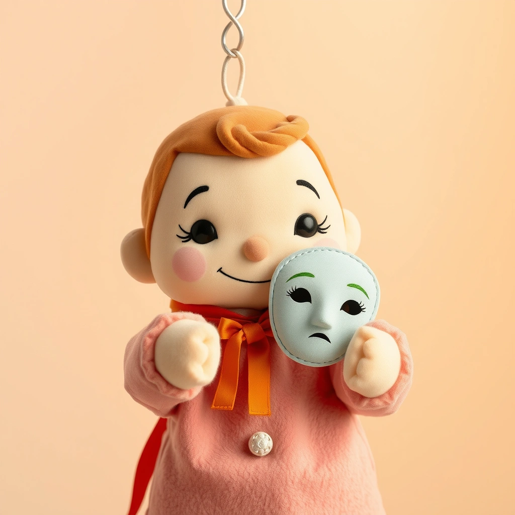 Maskotka-aktor — ilustracja - Materiały - Dzień Teatru