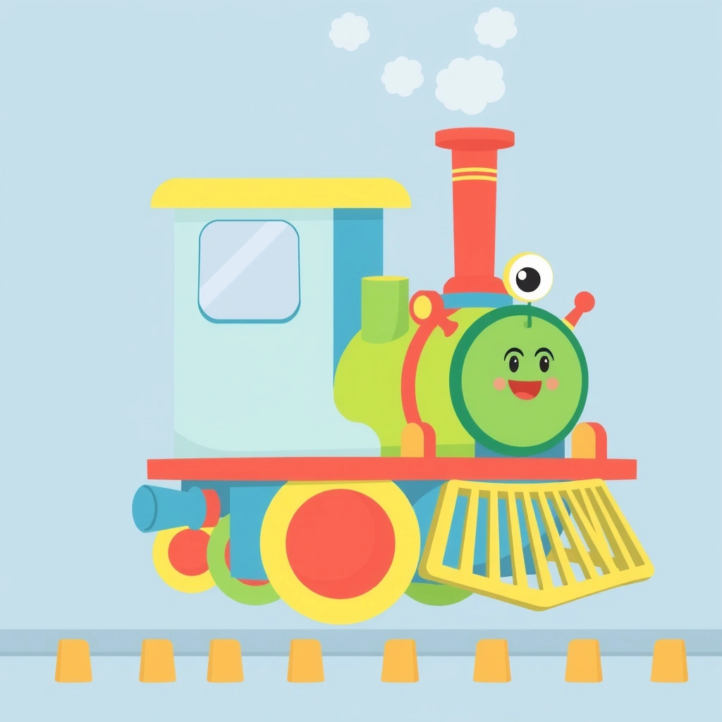 Obrazek pociągu (lokomotywa) - Materiały - Dzień Maszynisty