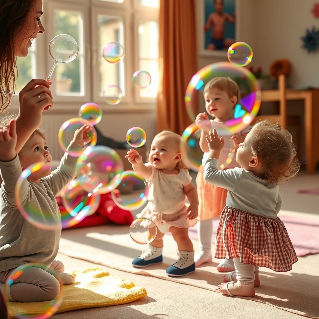 Zabawa z bąbelkami — wiosenne chmurki - Materiały - Pierwszy Dzień Wiosny