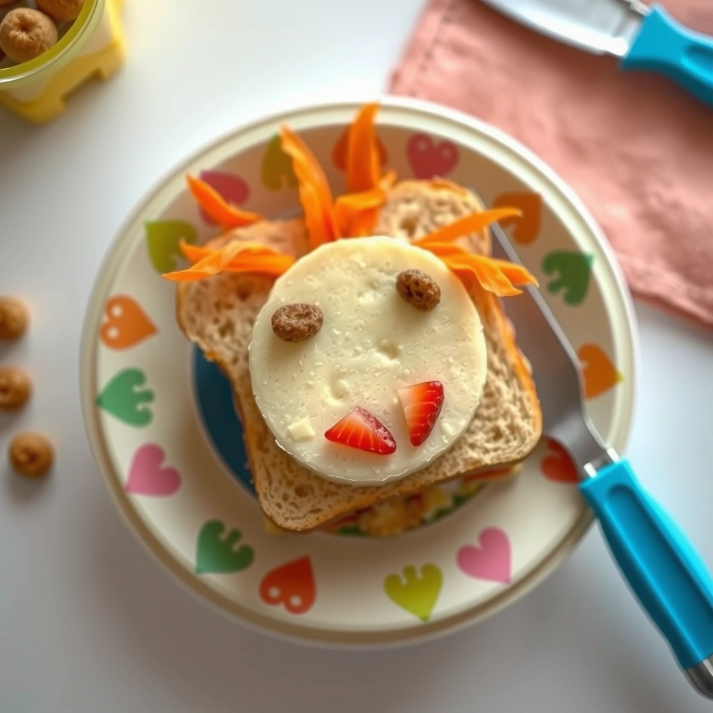 Przykładowa kanapka‑portret - Materiały - Dzień Mężczyzn