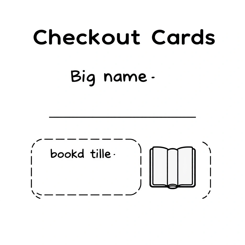 Karta wypożyczenia — szablon - Szablony - Dzień Bibliotekarza i Bibliotek