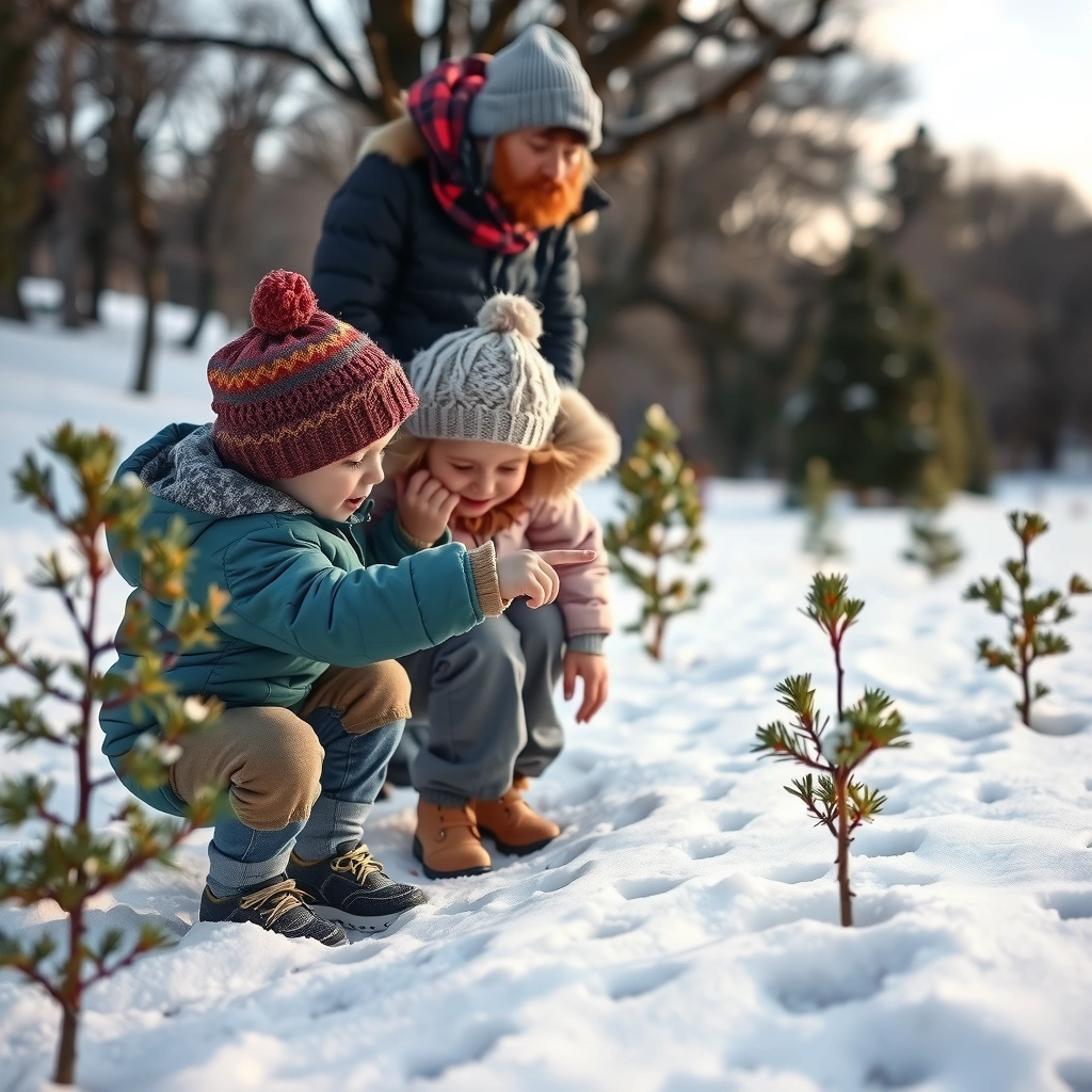 Spacer obserwacyjny — scenka - Materiały - Nowy Rok