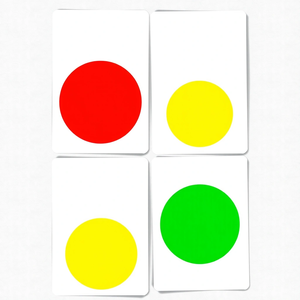 Karty kolorów — kropki - Szablony - Dzień Kropki