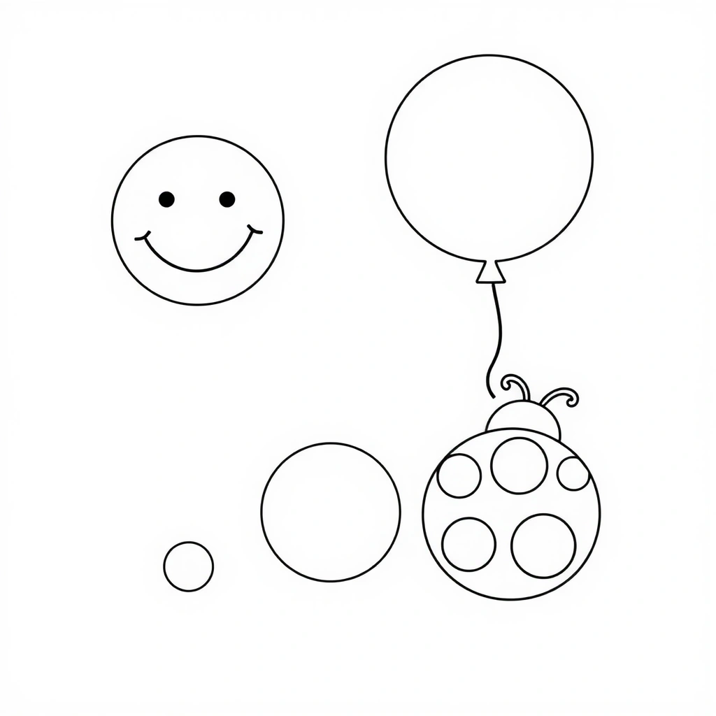 Kolorowanka: Kropki do kolorowania - Kolorowanki - Dzień Kropki