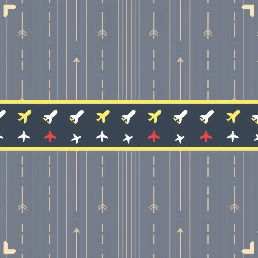 Linia równowagi — wzór na taśmę - Szablony - Dzień Lotnictwa