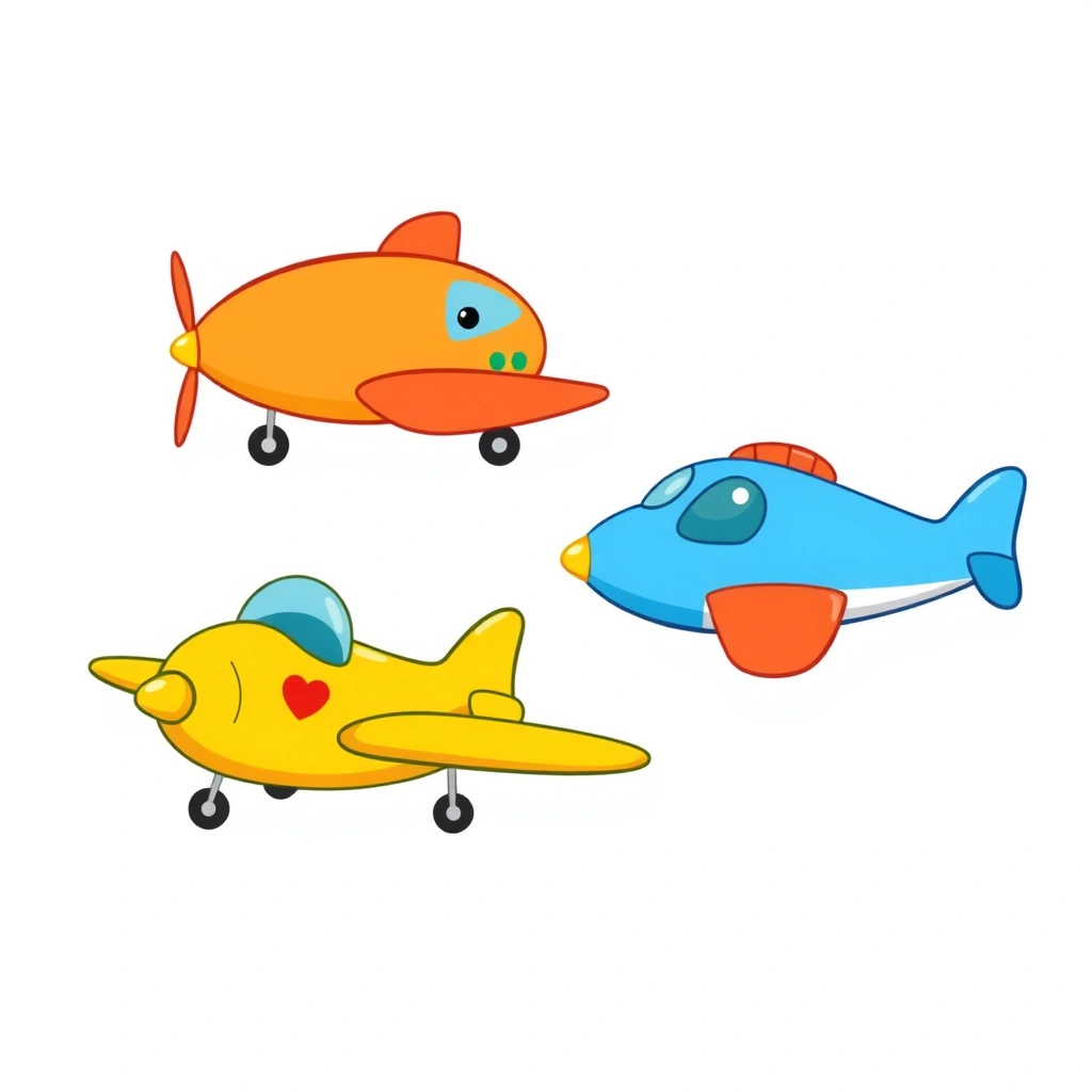 Obrazki samolotów do wprowadzenia - Materiały - Dzień Lotnictwa