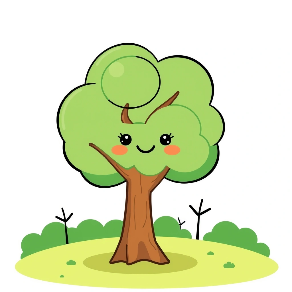 Duże drzewo — plakat powitalny - Materiały - Dzień Drzewa