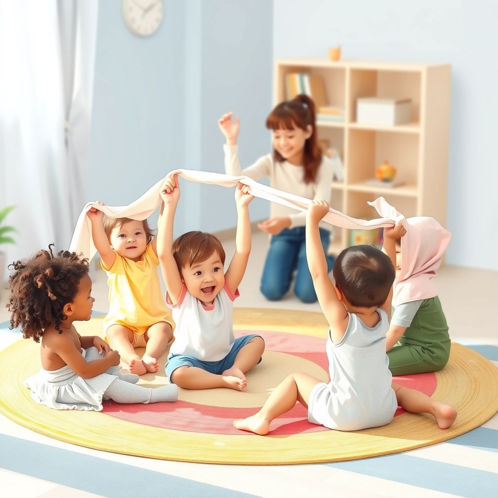 Chusteczki powiewające — ilustracja do materiałów - Materiały - Dzień Wiatru