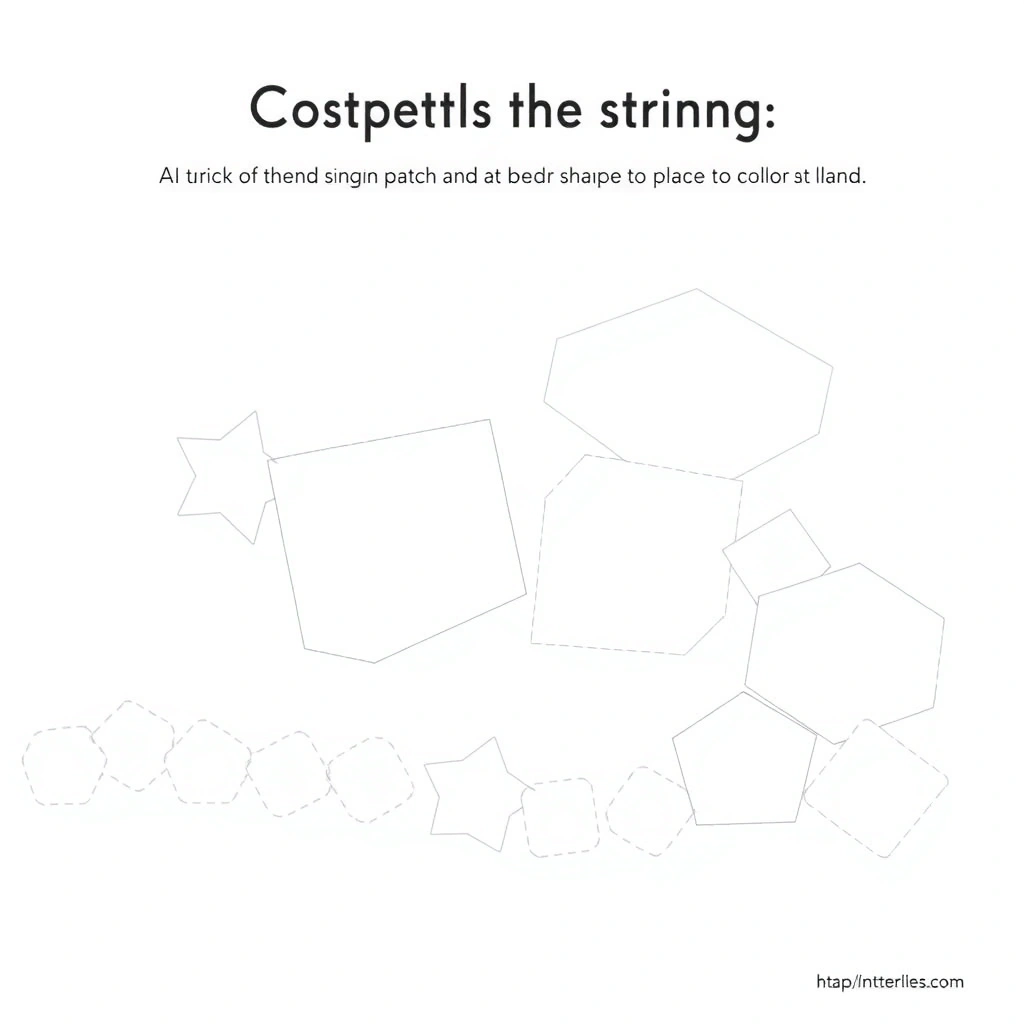 Szablon koralików i sznurka do druku - Szablony - Dzień Przyjaciela