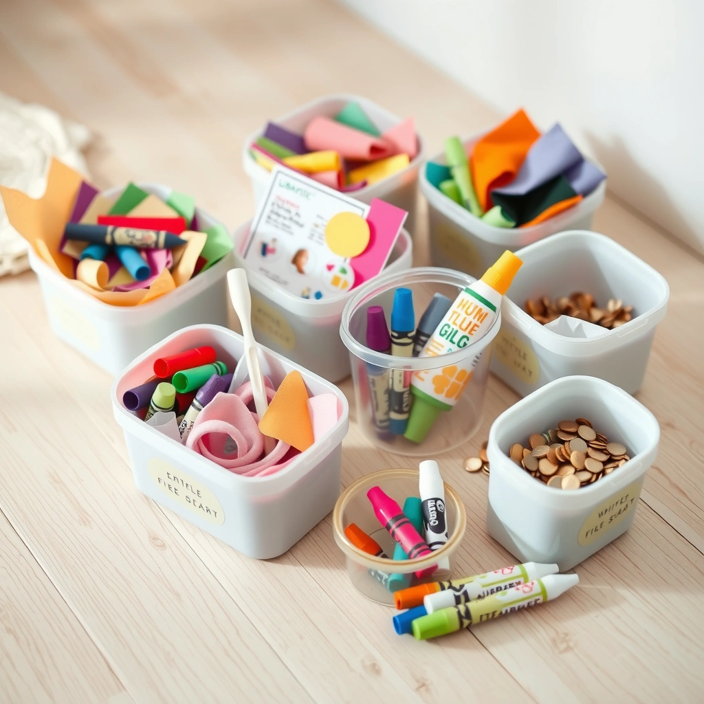 Materiały plastyczne — zestaw do kolażu - Materiały - Andrzejki