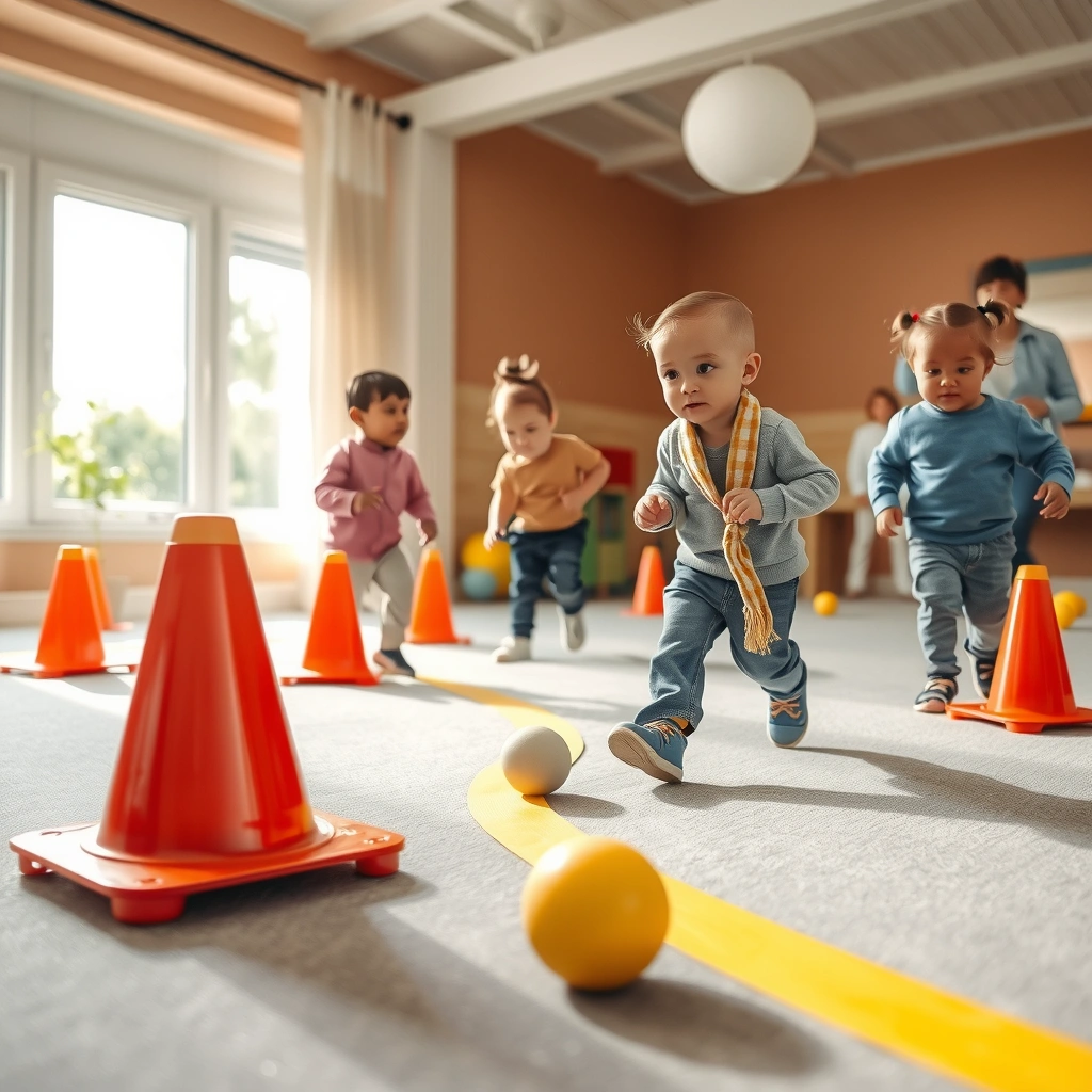 Zdjęcie przykładowe: dzieci na torze - Materiały - Dzień Futbolu