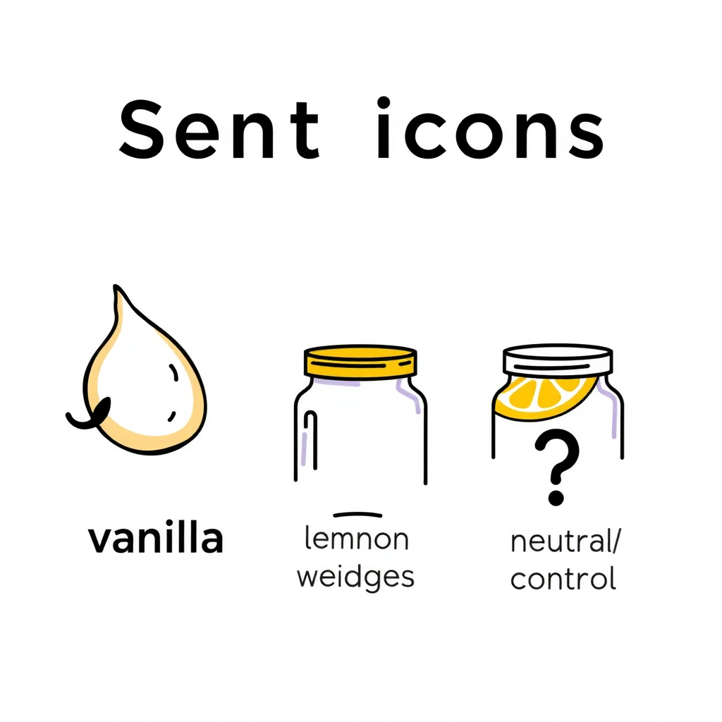 Stacja 2 — Węch (ikony zapachów) - Materiały - Dzień Pluszowego Misia (USA)